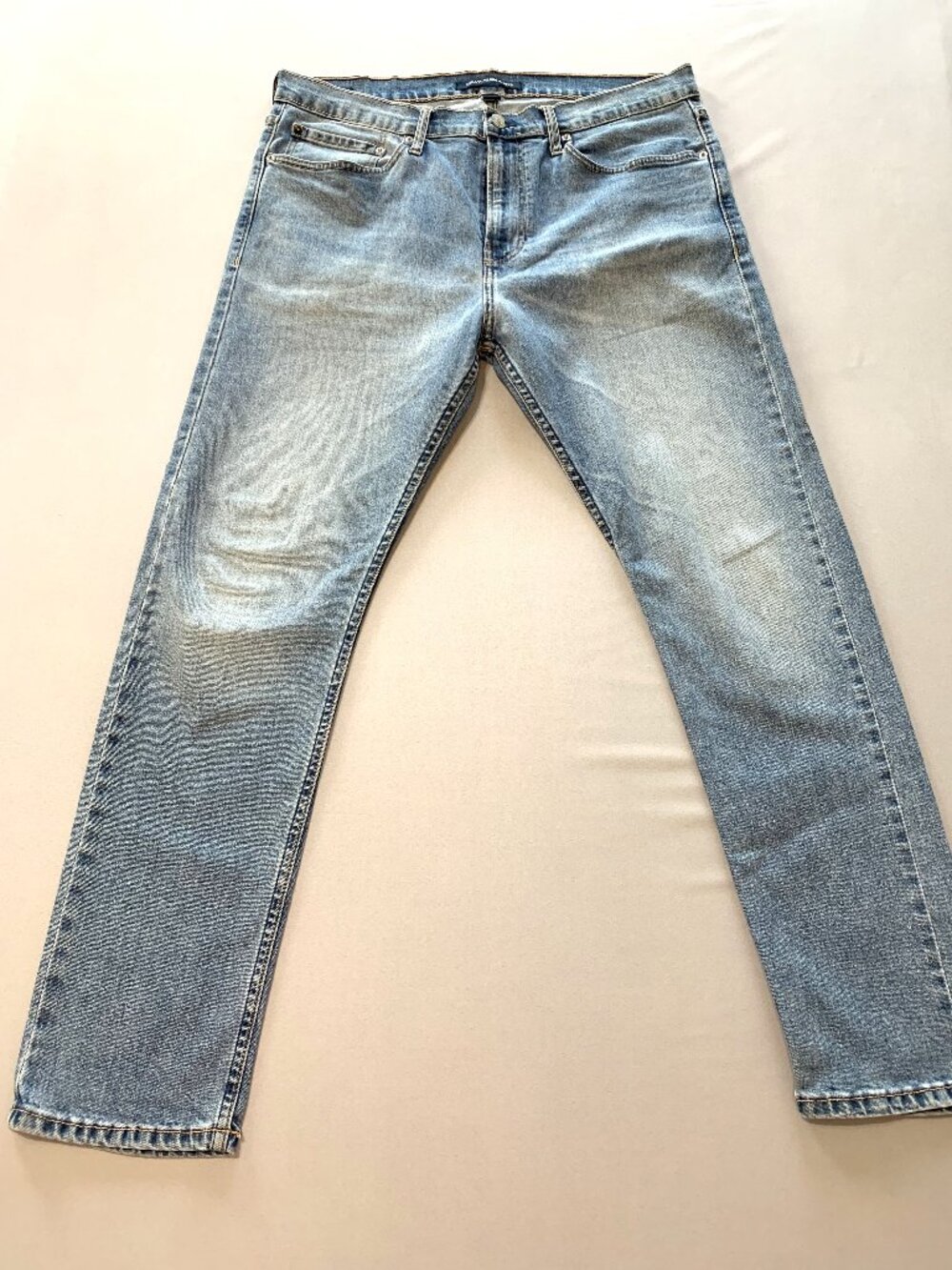Calvin Klein Jeans Men's Skinny Light Blue Denim Jeans